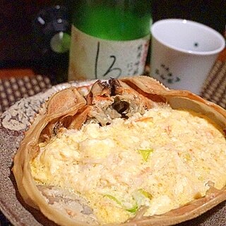 おうち居酒屋、蟹玉豆腐